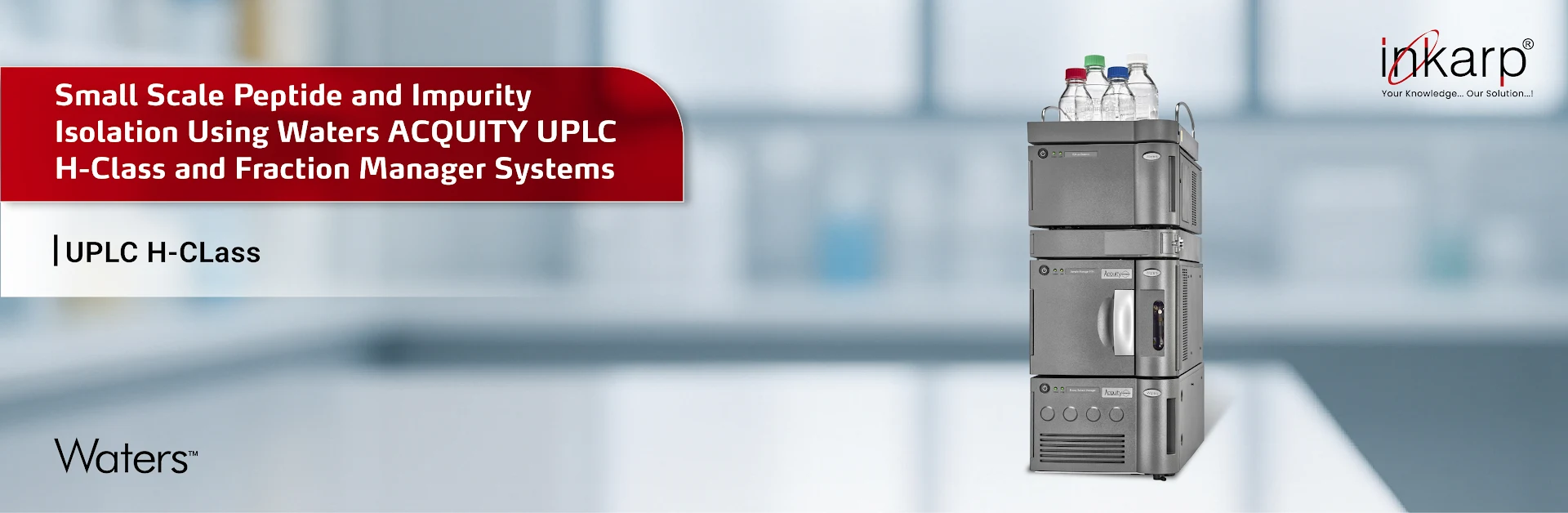 Small Scale Peptide and Impurity Isolation Using Waters ACQUITY UPLC H-Class and Fraction Manager Systems